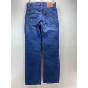 Levi's 505 Straight Leg Jeans Youth Size 14 Slim 25x27 Medium Wash Blue